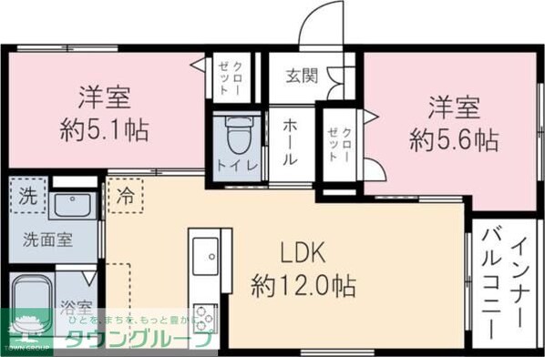 アルテールIIの物件間取画像